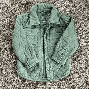 GAP KIDS Quilted Green Jacket